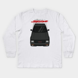 GMC Syclone 1991 - Black Kids Long Sleeve T-Shirt